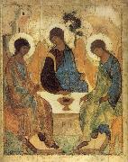 Andrei  Ivanov Old Testament trinity china oil painting reproduction